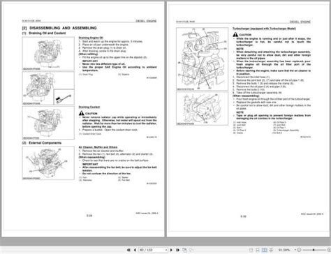 Kubota Diesel Engine 03-M-DI-E2B Series Workshop Manual