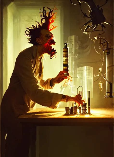 mad scientist performing a experiment by otto dix and | Stable Diffusion | OpenArt