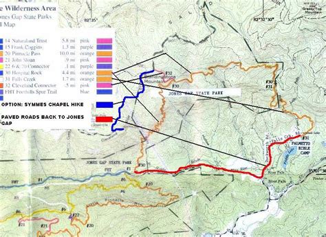 Jones Gap Trail Map - What Is A Map Scale