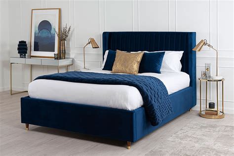 20+ Blue Headboard Design Ideas – The Urban Decor