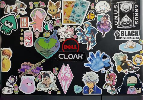 stickers on laptops \o/