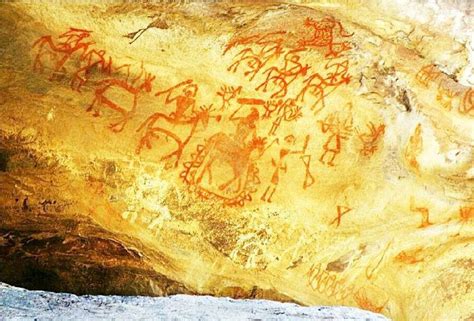 BHIMBETKA CAVE ART FROM PREHISTORIC TIMES – The Antique Story