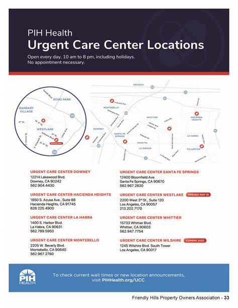 friendlyhillspoa| PIH Urgent Care Center Locations » friendlyhillspoa