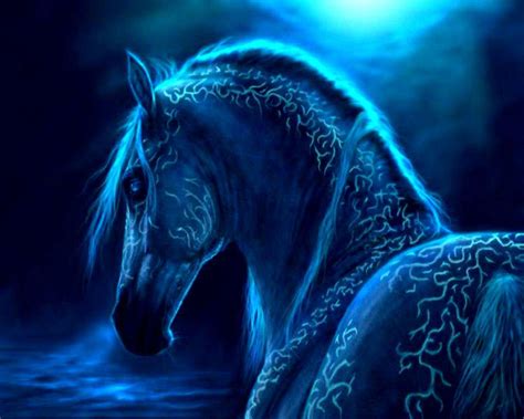 Blue Horse Wallpapers - Top Free Blue Horse Backgrounds - WallpaperAccess