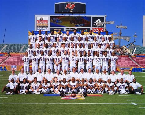 Ravens 2000 Superbowl team XXXV