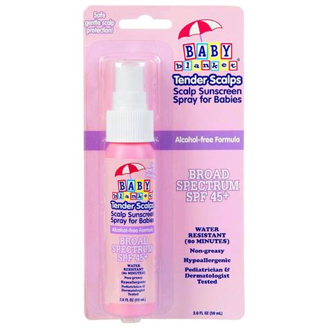 Baby Blanket SPF45+ Sunscreen Spray for Babies Scalp | Sunscreen, Scalps, Spray