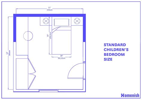 Average Bedroom Size and Layout Guide (with 9 Designs) - Homenish