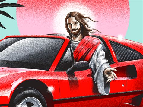 Jesus, take the wheel by Joshua Ariza on Dribbble