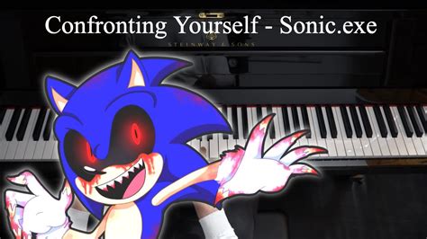 Confronting Yourself - Piano Tutorial - FNF vs Sonic EXE - YouTube