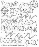 Word Art Coloring Pages  Free Printable sketch template