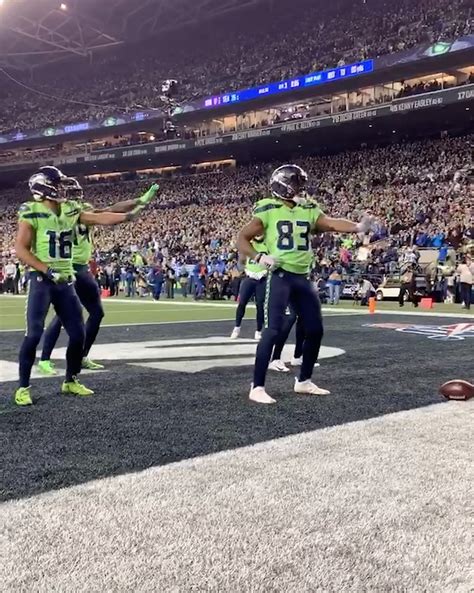 The Seahawks WRs' celebrations are undefeated ? | ESPN | Scoopnest