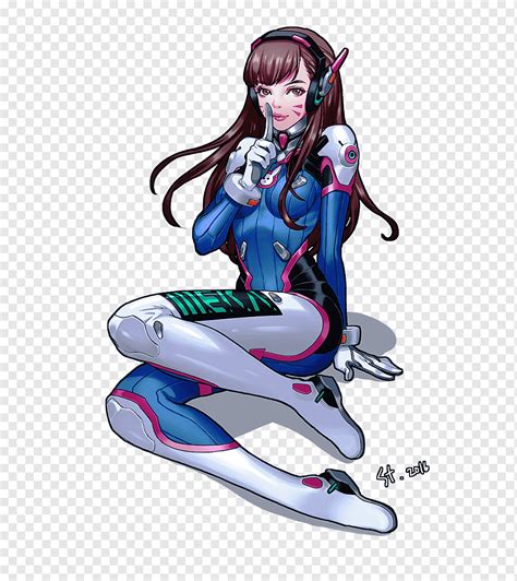 Anime Dva Overwatch Fanart - Garret Johnston