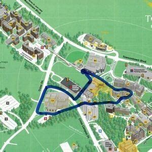 Towson University Map