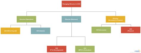 Company Organogram - You can edit this template and create your own ...