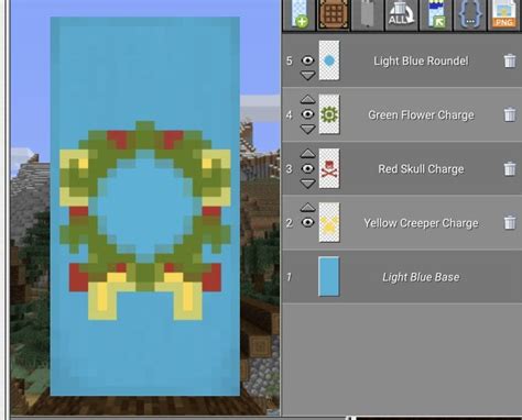 Christmas Wreath | Minecraft banner designs, Minecraft banners ...