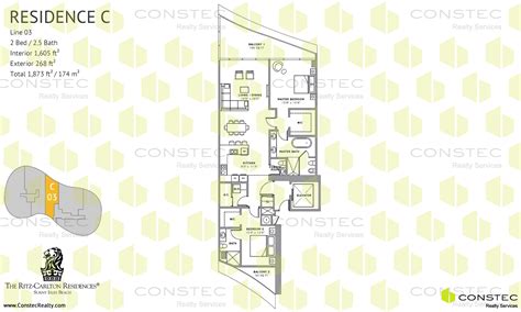 The Ritz-Carlton Residences Floor Plans