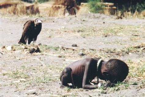 Kevin Carter, "Starving Child and Vulture," Sudan 1993 Source:... | Download Scientific Diagram