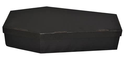 Realistic Black Coffin 2ft