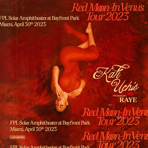 Conciertos en Miami 2023: Kali Uchis llegará a Miami con su gira “Red Moon In Venus Tour ...