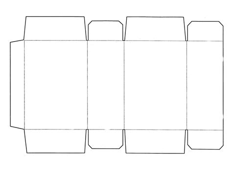 Printable Rectangular Box Template