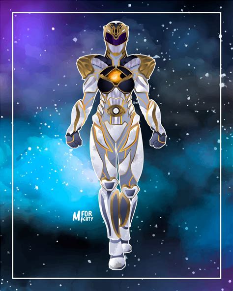 Tomi J. Oliver - 2017 White Ranger by TheOneWithTheStuff on DeviantArt