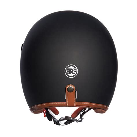 ROYAL ENFIELD Leather Trim Helmet – Motociclo