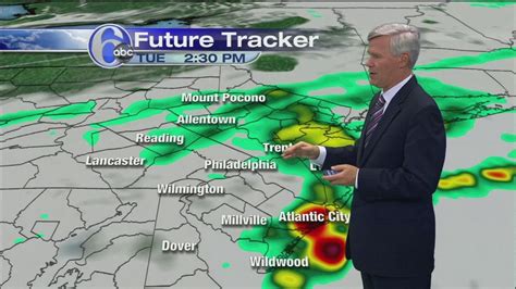 AccuWeather: Cloudy and Cool, Spotty Showers Today