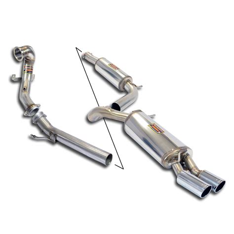 Performance sport exhaust for VW POLO 6C GTI, VW POLO 6C GTI 1.8 TSI 3d./5d. (192 Hp) 2015 ...