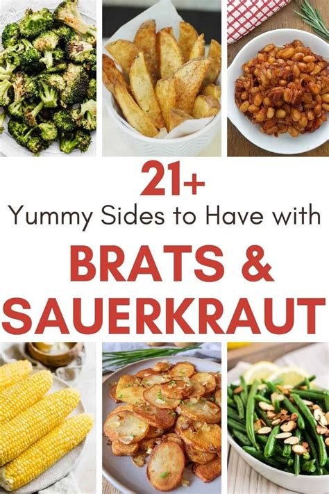 21+ Sides to Serve with Brats and Sauerkraut for Dinner | Brats and sauerkraut, Side dishes easy ...