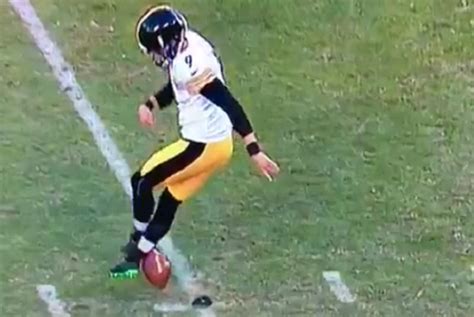 Steelers' Chris Boswell has worst onside kick attempt ever (Video) | Larry Brown Sports