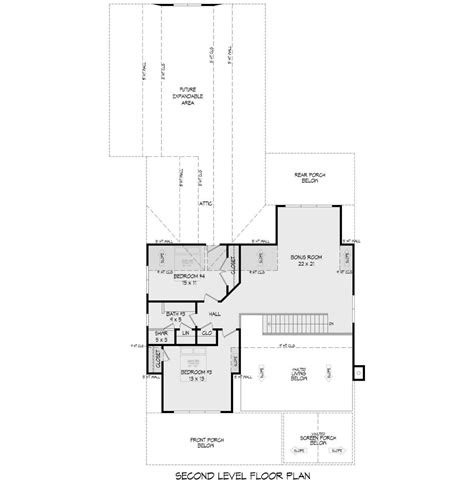 Modern Farmhouse Plan: 2,750 Square Feet, 4 Bedrooms, 3 Bathrooms - 940 ...