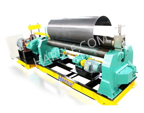 Steel plate rolling machine, W11-6×1500 plate rolling machine manufacturers - HARSLE MACHINE