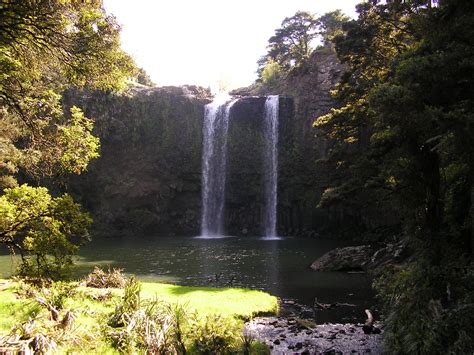 Whangarei Falls is located in Whangarei Scenic Reserve/Whangarei city ...