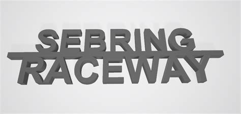 STL file 2024 IMSA Weathertech Sportscar tracks with tags 🛤️ (3MF)・3D ...