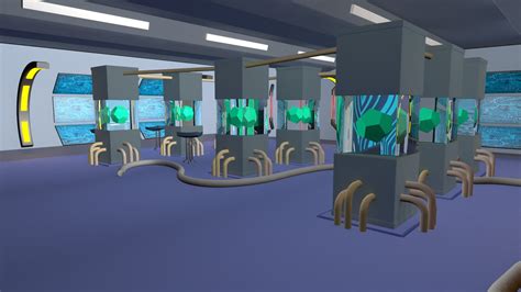 3D Lab Interior - TurboSquid 1534831