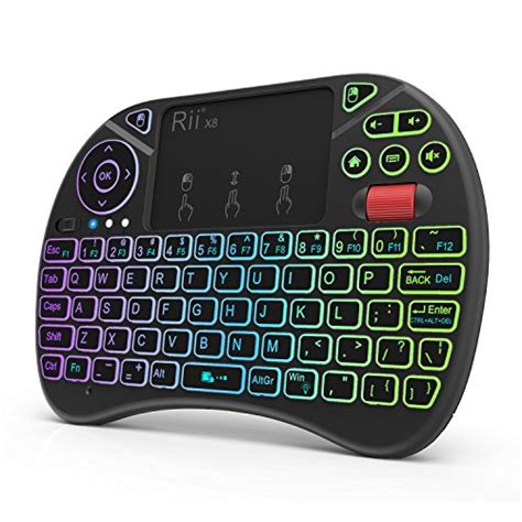 Reviews for Mini Keyboard,Rii X8 Portable 2.4GHz Mini Wireless Keyboard Controller ...