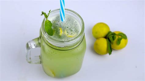 Lemon Mint Juice Recipe - Tasted Recipes