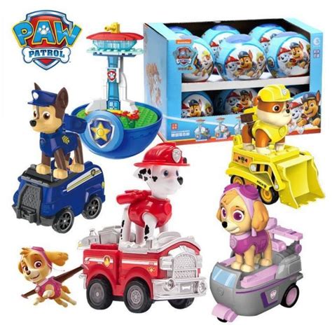 Paw Patrol Watchtower with Pull Back Car Paw Patrol Building Blocks ...