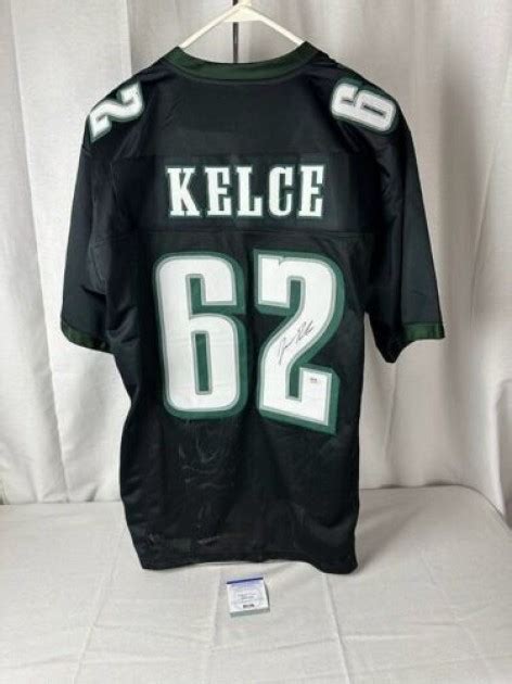 Jason Kelce's Philadelphia Eagles Signed Jersey - CharityStars