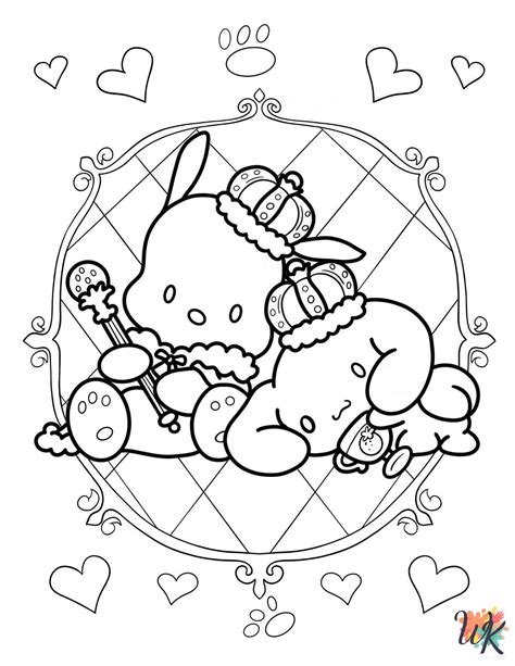 20 Pochacco Coloring Pages For Kids - ColoringPagesWK