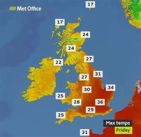 UK weather forecast: Heatwave Britain hotter than Caribbean and to ...