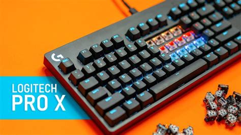 SWAPPABLE Switches! Logitech G PRO X Keyboard Review