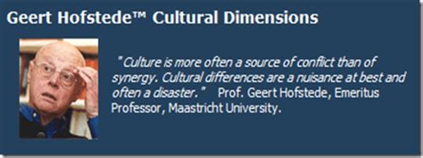 Interculturalism Matters: Geert Hofstede and Cultural Dimensions