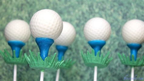 Golf Ball Cake Pops – Edible Crafts