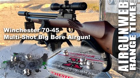 Winchester 70-45 Big Bore Airgun Package! Multi-Shot Hunting .45 Cal PCP - YouTube