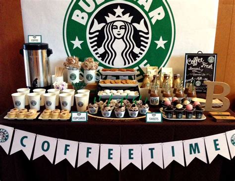 Starbucks / Starbucks Cafe Dessert Bar "Starbucks Cafe Dessert Bar" | Catch My Party | Starbucks ...