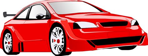 Red Sports Car Clip Art Image - ClipSafari