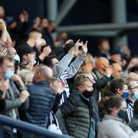 Watch a video of the return of fans to The Hawthorns on Wednesday night ...