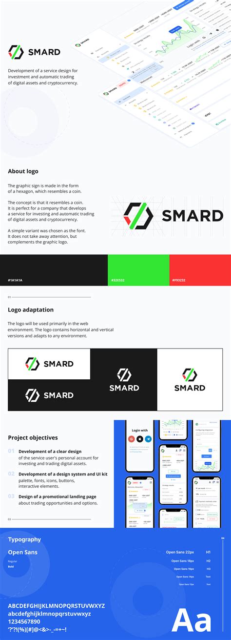 Service for investment SMARD :: Behance