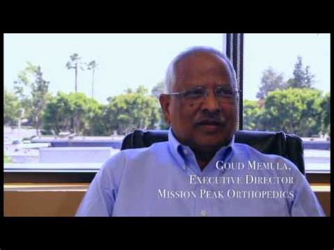 Mission Peak Orthopaedics and St. Rose Hospital Video: Meet Dr. Molina - YouTube